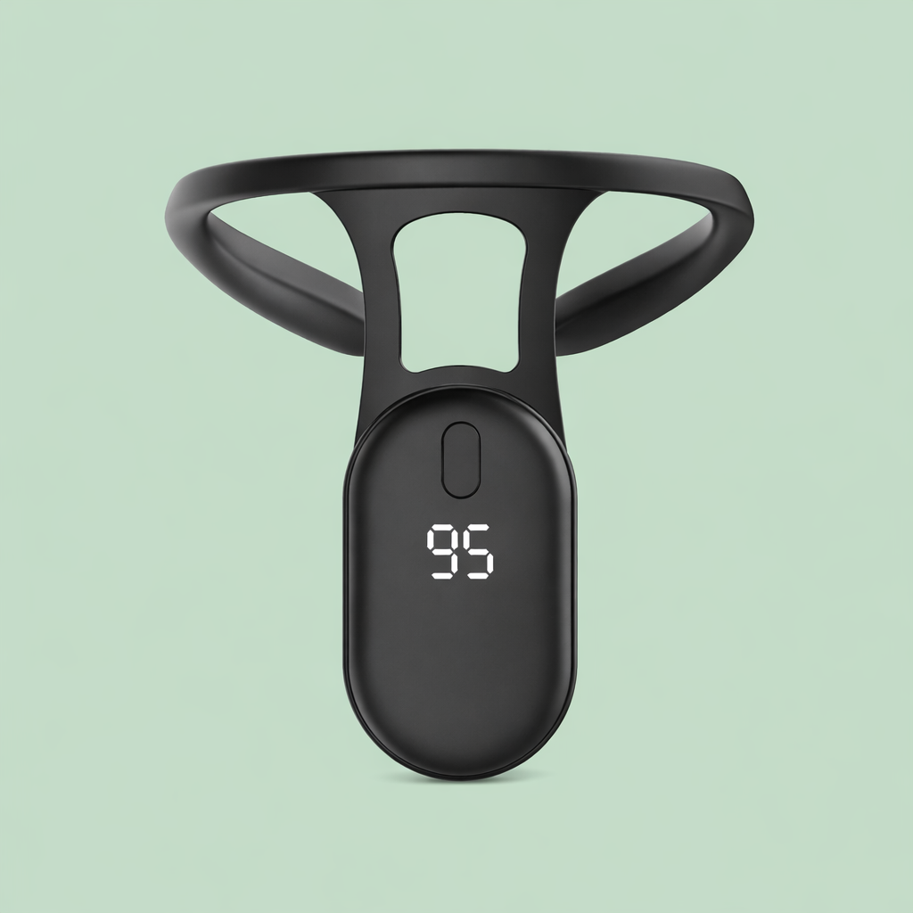 Posturexio™ Corrector de Postura Inteligente con Vibración y Pantalla LCD